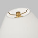 Kelly by Kelly Wearstler Veneto 16.5 inch 9 watt Matte Concrete Table Lamp Portable Light