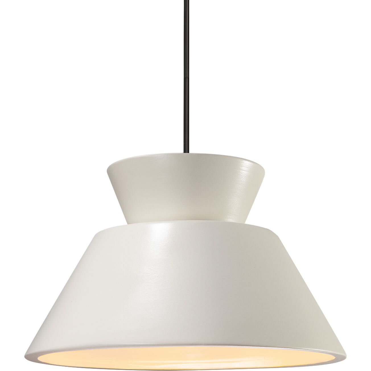 Radiance Collection - Trapezoid Pendant Ceiling Light, Form+Finish+Function