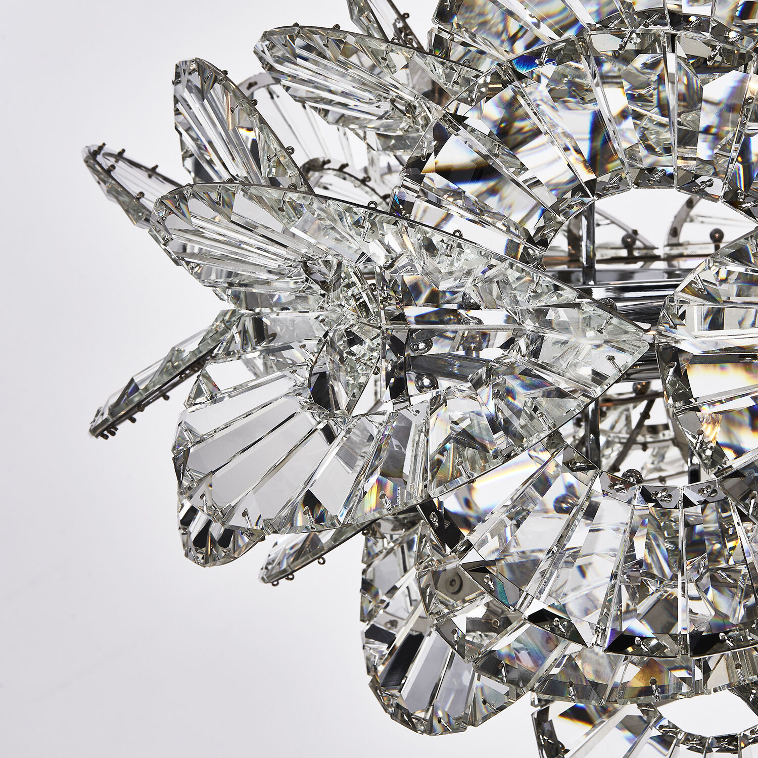 Luminoso 14 Light 31.75 inch Polished Chrome Chandelier Ceiling Light