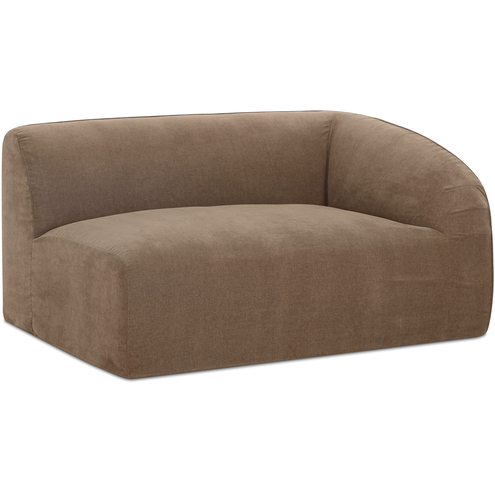 Isla Brown Right Arm Facing Chair