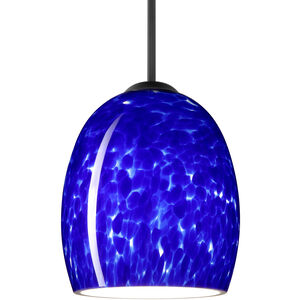 Lucia 1 Light Black Cord Pendant Ceiling Light