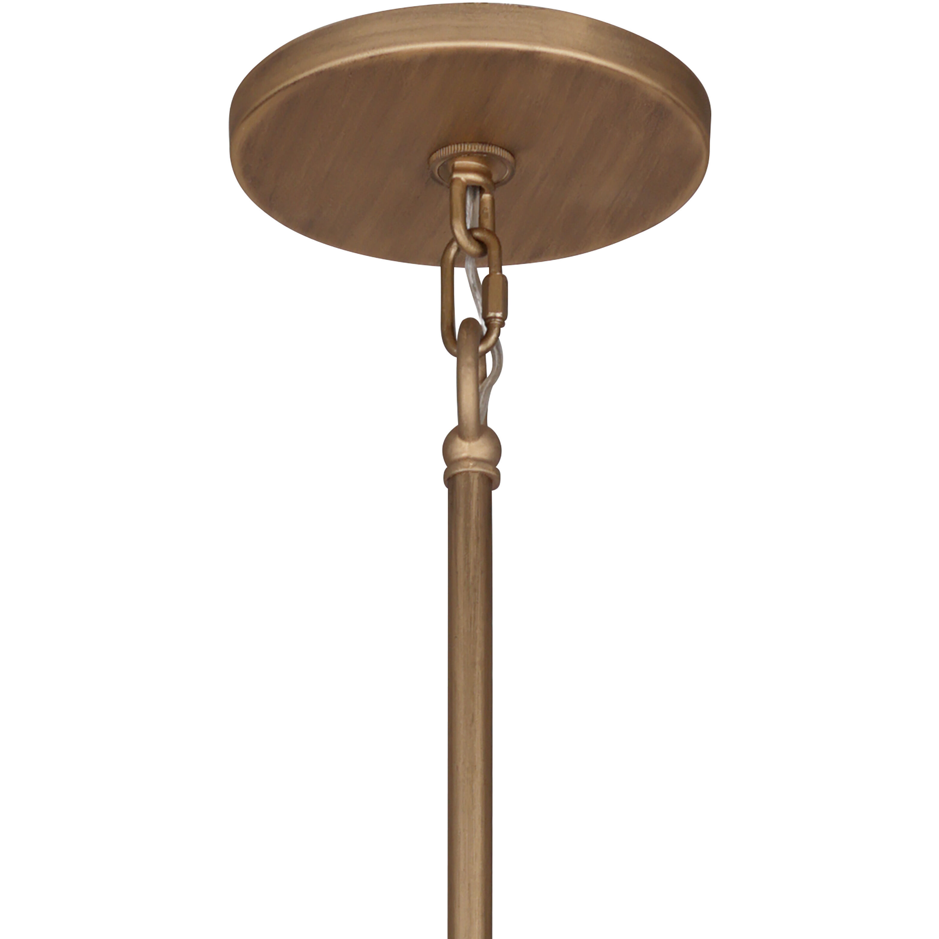 Saint Martin 4 Light 14 inch Ashen Gold Pendant Ceiling Light