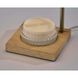 Ridgley 13.25 inch 50 watt Antique Brass Candlewarmer Lamp Portable Light, Simplee Adesso