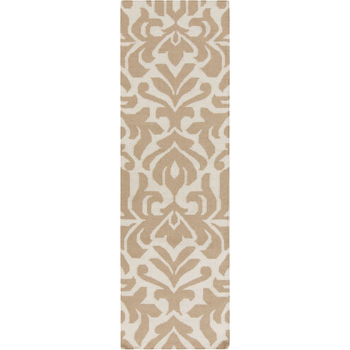 Market Place 96 X 30 inch Camel, Cream Rug