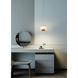 Andoria LED 8.07 inch Polished Brass with Frosted White Pendant Ceiling Light in Polished Brass and Frosted White