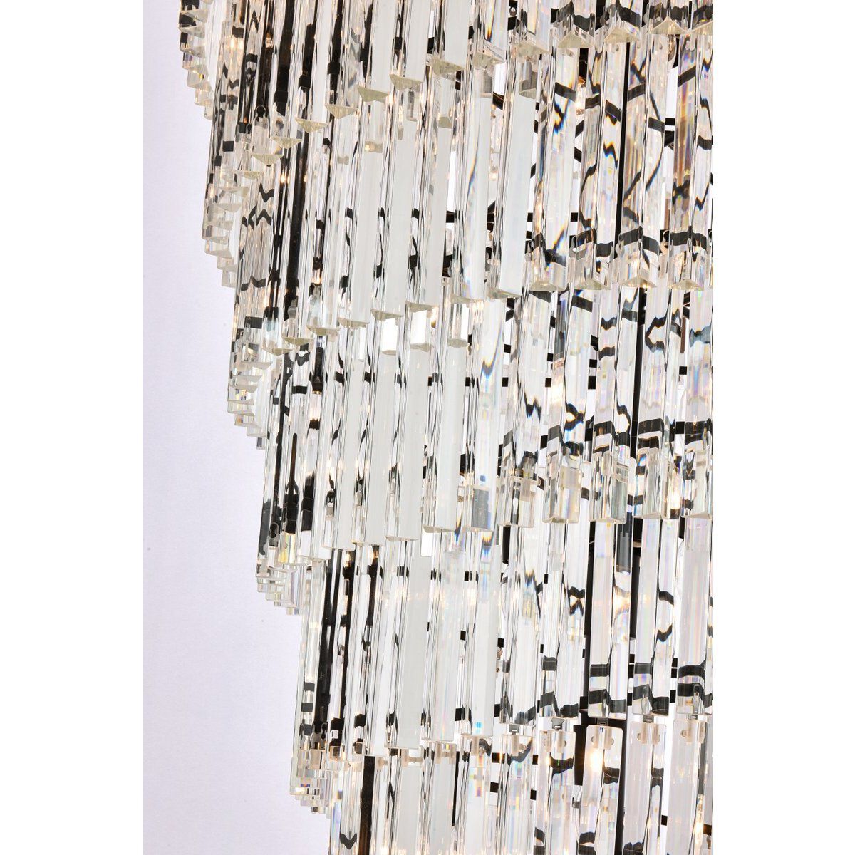 Sydney 58 Light 48 inch Matte Black Chandelier Ceiling Light