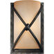 Aspen II 1 Light 6 inch Aspen Bronze Wall Sconce Wall Light