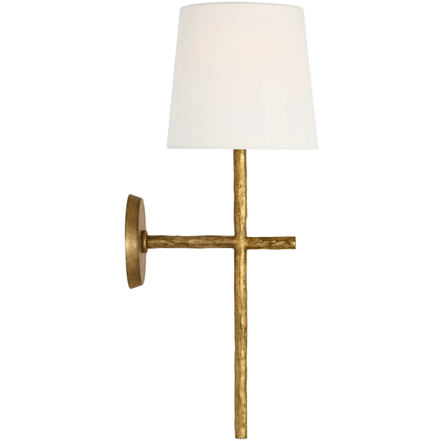 Suzanne Kasler Collette LED 8 inch Gilded Iron Tail Sconce Wall Light