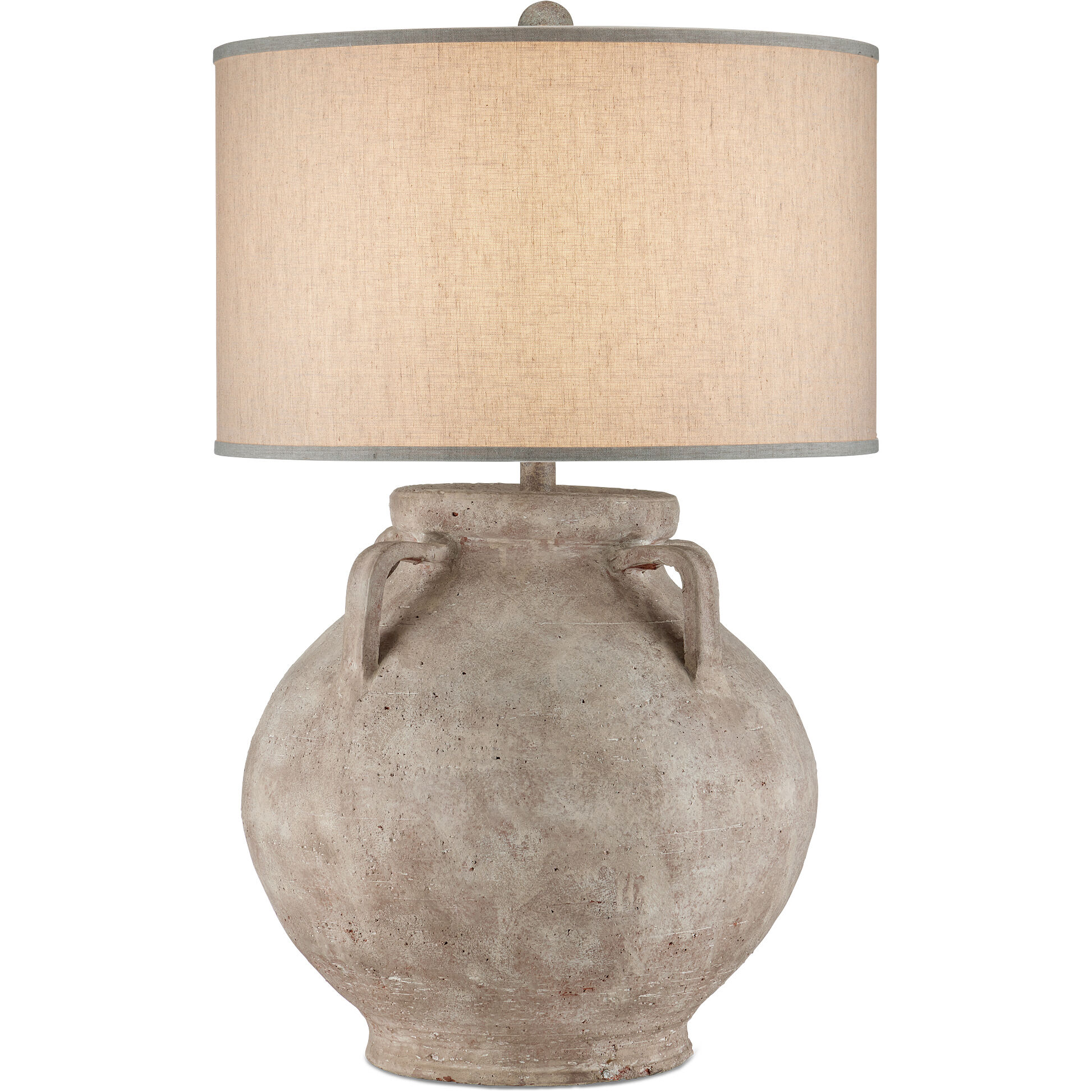 Pompeii 36.75 inch 150 watt Brownish Gray Table Lamp Portable Light