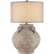 Pompeii 36.75 inch 150 watt Brownish Gray Table Lamp Portable Light