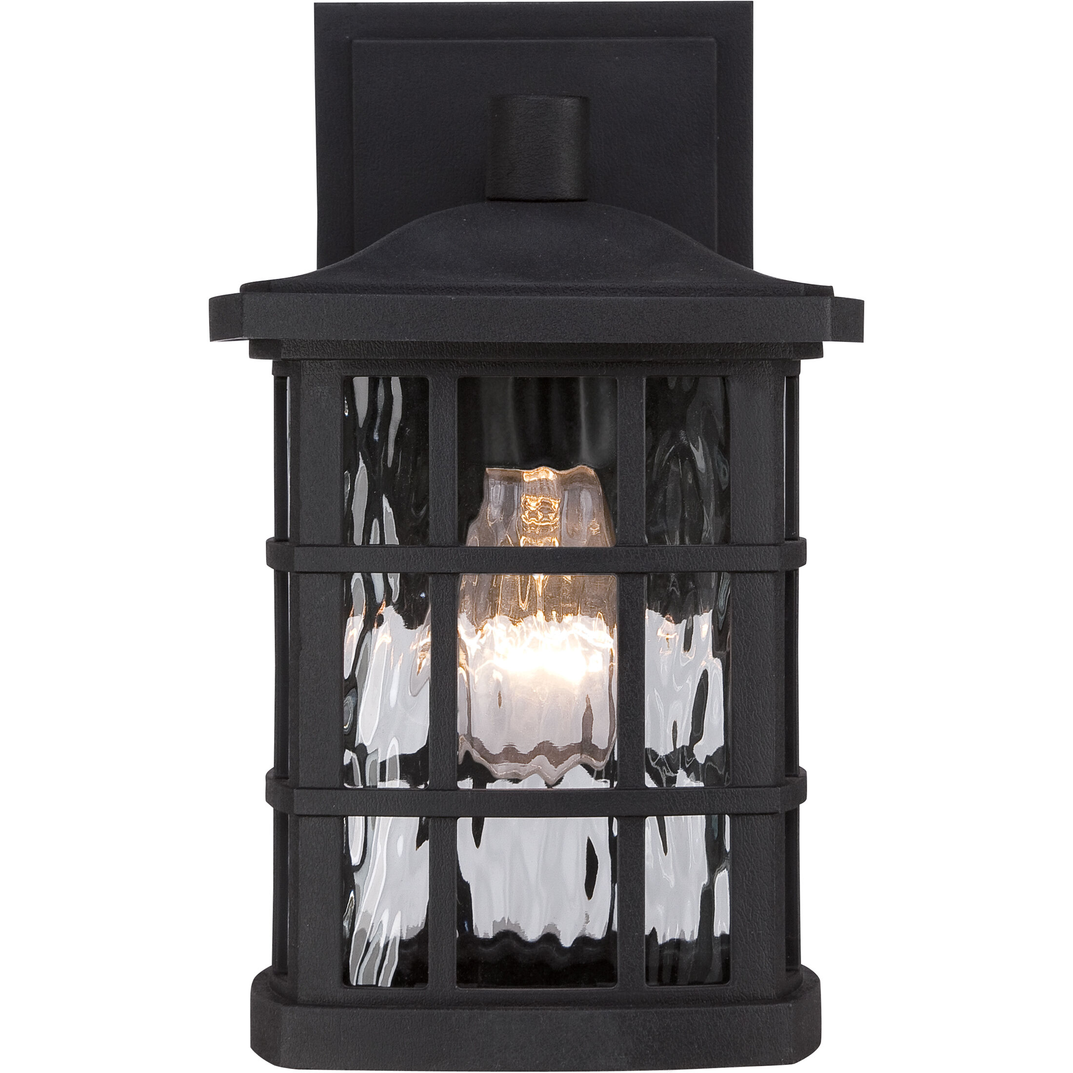 Stonington 1 Light 10.5 inch Mystic Black Outdoor Wall