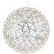Canada LED 37.4 inch Chrome Chandelier Ceiling Light