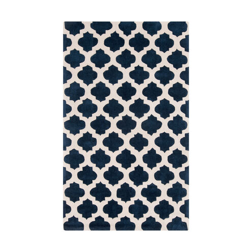 Cosmopolitan 156 X 108 inch Blue and Neutral Area Rug, Polyester