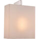 Jasper 1 Light 7 inch Brushed Nickel Wall Sconce Wall Light