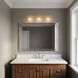 C&M by Chapman & Myers Barstow 3 Light 25.5 inch Polished Nickel Bath Vanity Wall Light