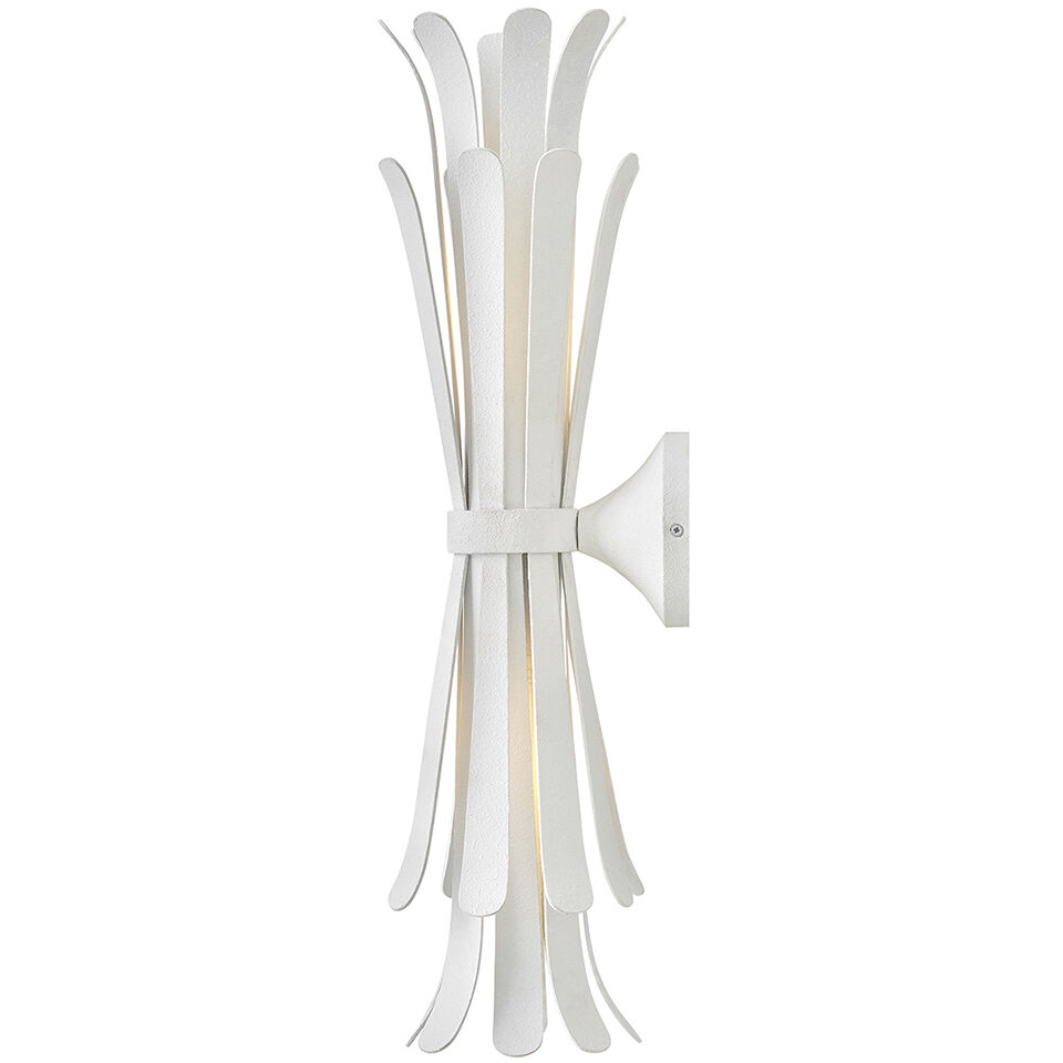 Reina Sconce Wall Light in Textured Plaster