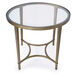 Butler Loft Monica Gold 26 X 25 inch Antique Gold Accent Table, Oval