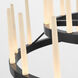 Sean Lavin Sagrada LED 36 inch Bronze Two-Tier Chandelier Ceiling Light