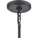 Rydell 1 Light 9 inch Matte Black Mini Pendant Ceiling Light