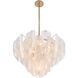 Chateau 7 Light 26 inch Satin Brass Pendant Ceiling Light