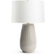 Hilda 24.75 inch 150.00 watt Light Grey Table Lamp Portable Light