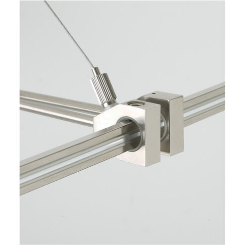 MonoRail Satin Nickel Support Outside Rigger