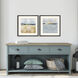 Abstract Collection Blue Framed Art