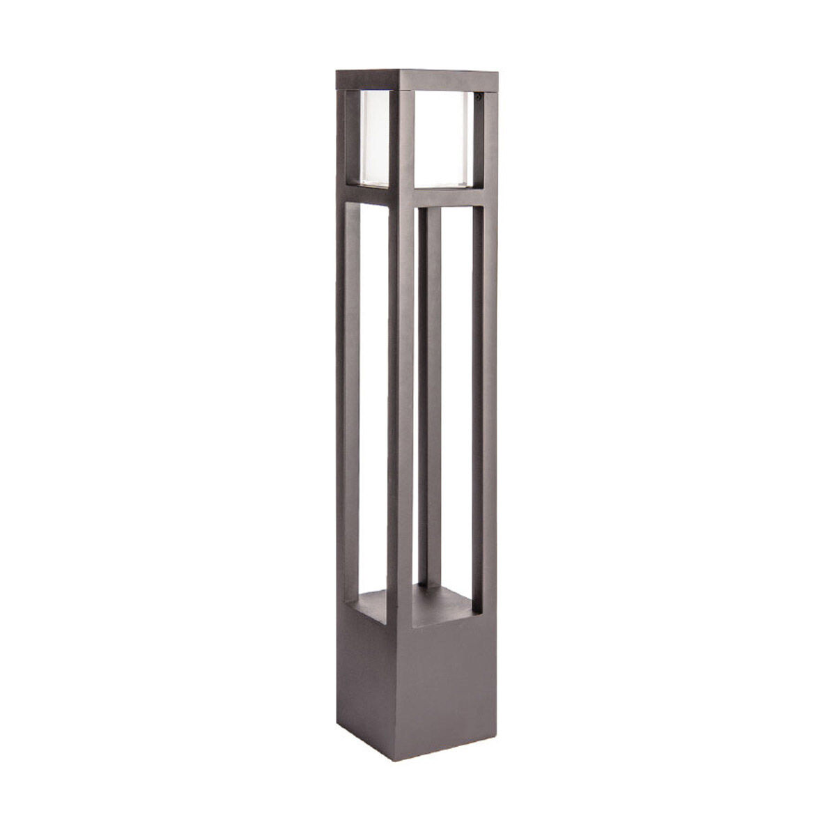 Tower 120 12.5 watt Bronze Bollard Lighting in 3000K, WAC Landscape