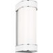 kate spade new york Monroe LED 4.5 inch Polished Nickel Vanity Light Wall Light