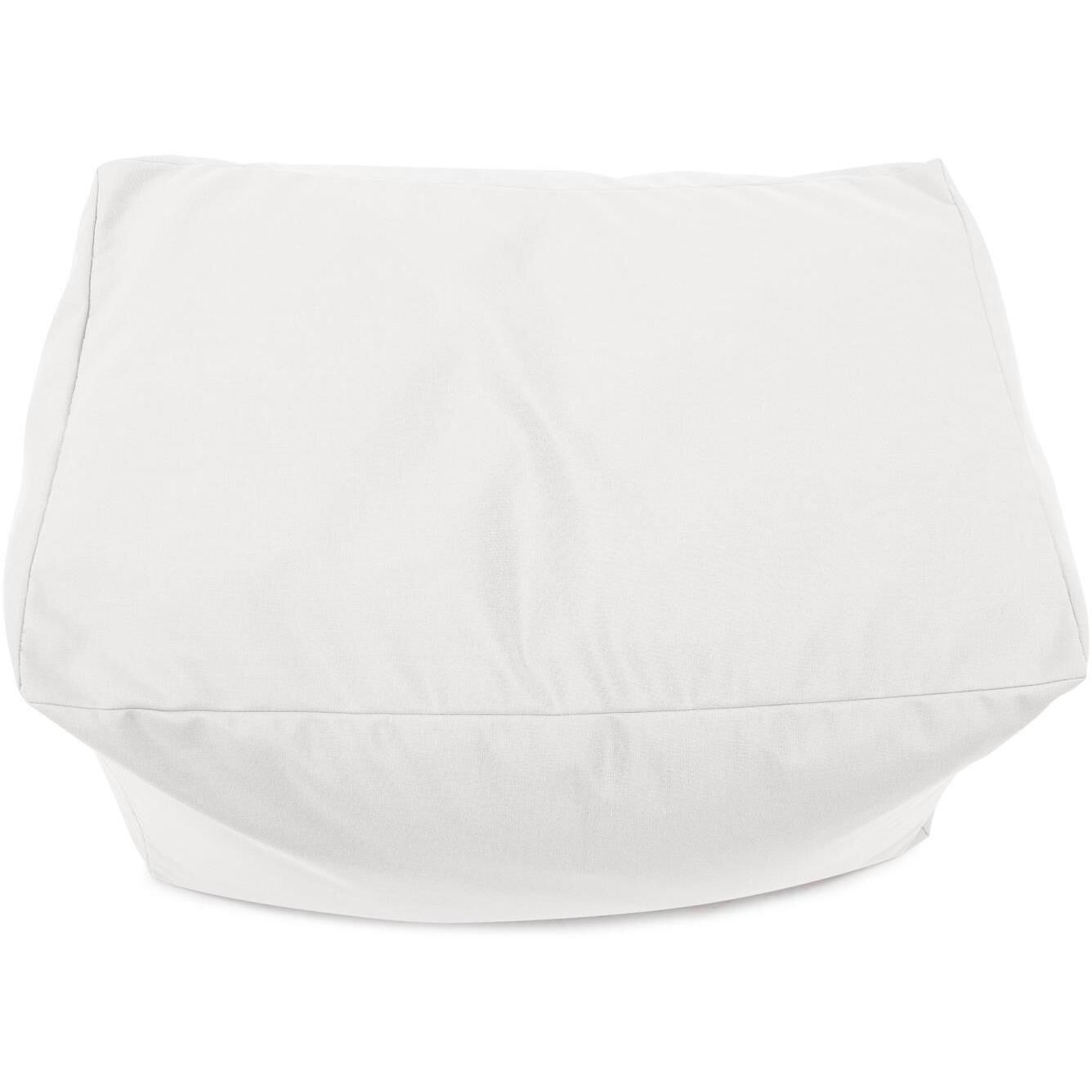 Seascape 18.25 inch Natural Outdoor Pouf Bench