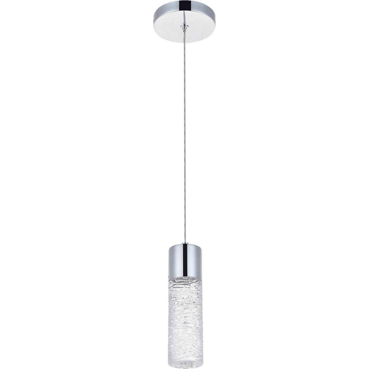 Constellation LED 5 inch Chrome Pendant Ceiling Light