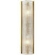 Moet Rounded 2 Light 4 inch Antique Brass Wall Sconce Wall Light