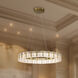 Sevryn LED 27.5 inch Soft Brass Ring Pendant Ceiling Light
