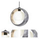 Pogo 1 Light Black Cord Pendant Ceiling Light