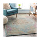 Lester 36 X 24 inch Aqua/Taupe/Grass Green/Khaki/Dark Brown/Mauve Rugs, Rectangle