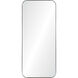 Delphinus 46 X 20 inch Satin NIckel Wall Mirror