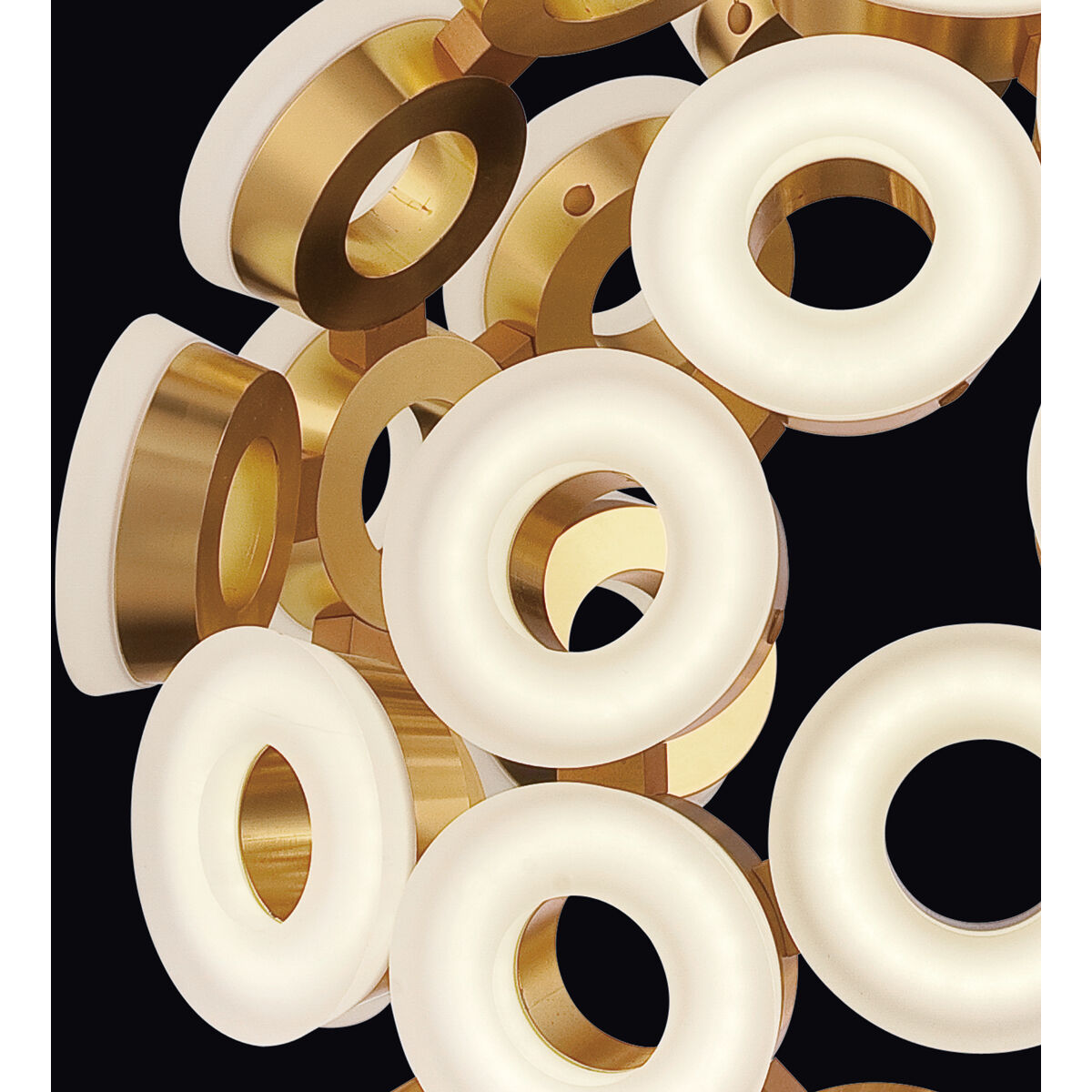 Glendale LED 20 inch White Chandelier Ceiling Light