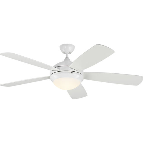 Discus 52 Smart 52 inch Matte White Smart Ceiling Fan