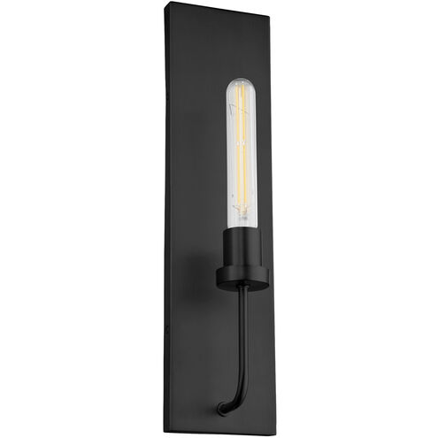 Sheridan 1 Light 5 inch Matte Black Wall Mount Wall Light