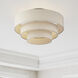 Bellingham 4 Light 21 inch Bronze Extra Large Semi-Flush Ceiling Light, Extra Large