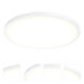 Delta 1 Light 24 inch White Flushmount Ceiling Light