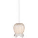 Polpo 1 Light 5.5 inch Silver Pendant Ceiling Light