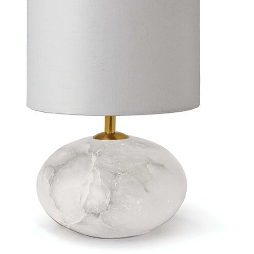 Orb 16 inch 60.00 watt Natural Stone Mini Lamp Portable Light