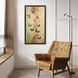 Butterfly Tower Green and Orange and Pink and Red Framed Art