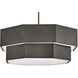 Facet 12 Light 38 inch Black Oxide Chandelier Ceiling Light