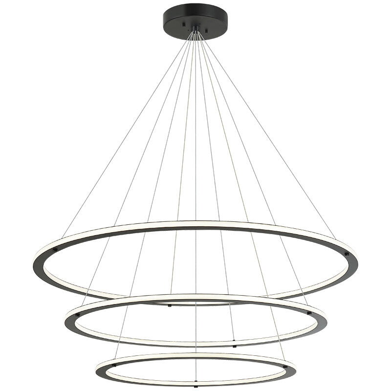 Victoria LED 40 inch Black Pendant Ceiling Light
