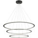 Victoria LED 40 inch Black Pendant Ceiling Light