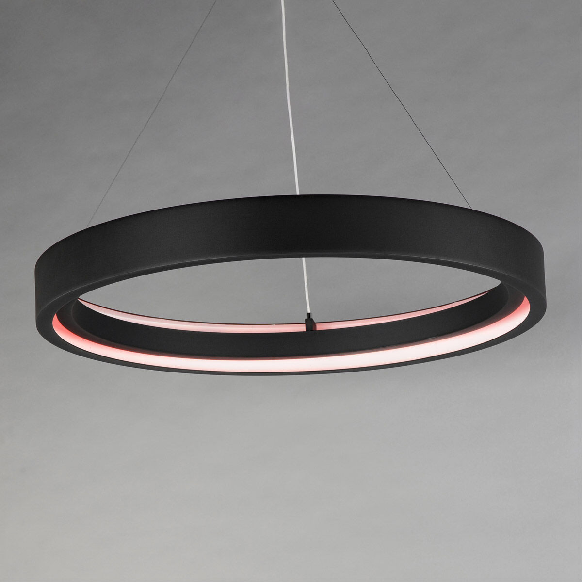 iCorona WiZ LED 35.5 inch Black Suspension Pendant Ceiling Light