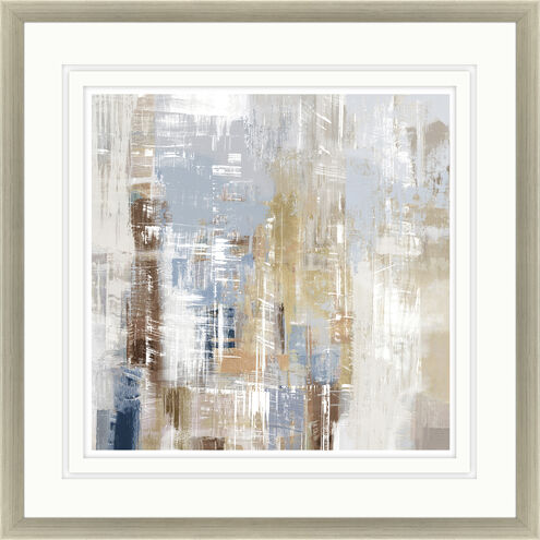 Abstract Collection White Framed Art