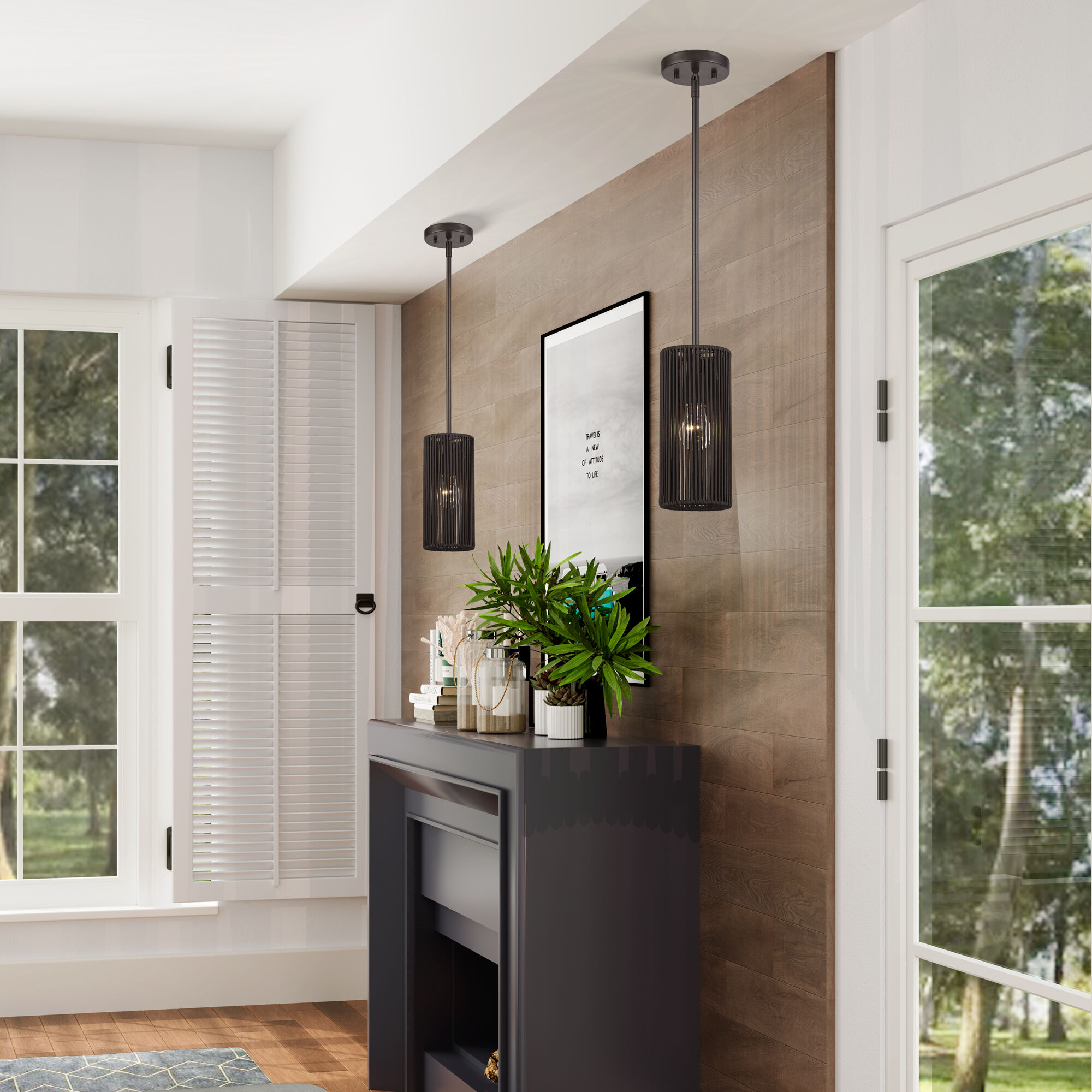 Acordia 1 Light 5.13 inch English Bronze Mini Pendant Ceiling Light